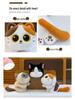 Cuscino Peluche Gatto Cartone Animato Carino per Casa o Ufficio