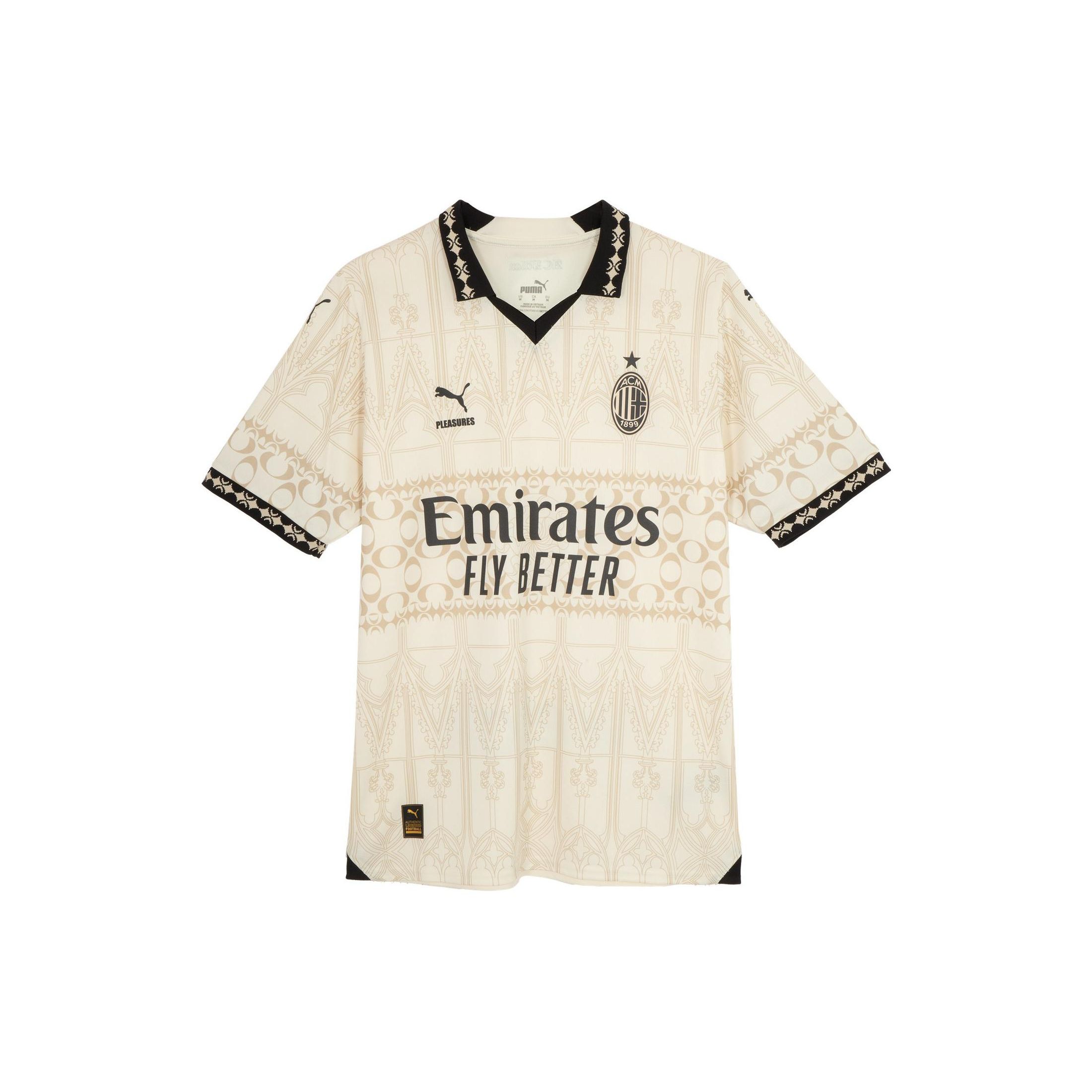 

Puma X Pleasures Джерси Милан 2023/24 Облегченная версия Разноцветный Мужская Уличная одежда 776064-02 XL