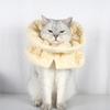 Haustier-Erholungshalsband Haustier-Kegelhalsband Blumenbesticktes Katzen-Erholungshalsband für kleine Katzen Verstellbarer Kegel zum Verhindern von Lecken Beißen