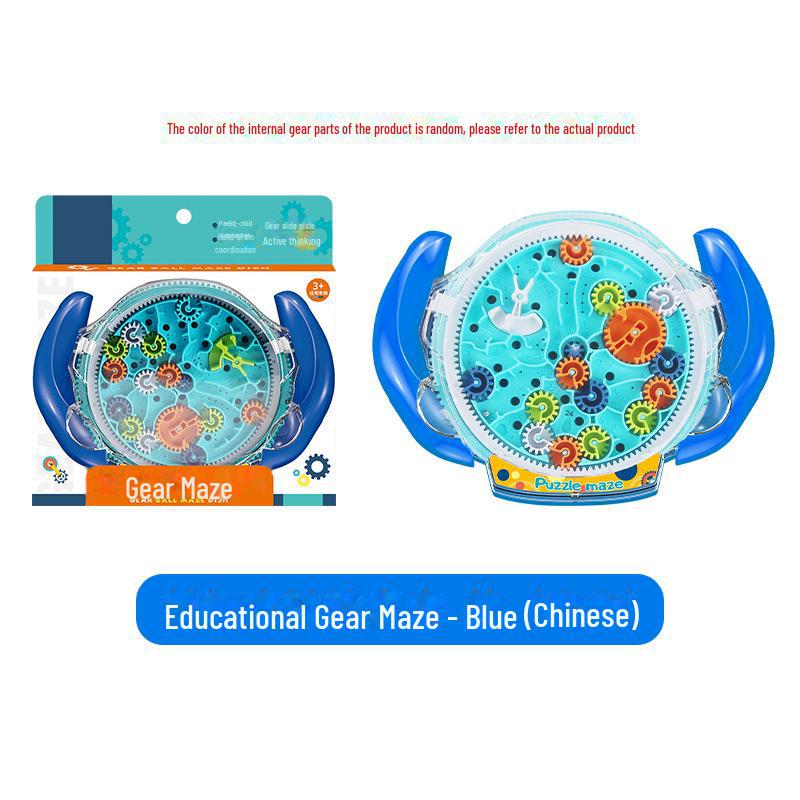 Cross-border 3D Puzzle Maze: Handheld Balance Ball for Children's Concentration and Level Training