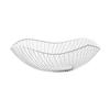 Fruit Basket Nordic Style Exquisite Workmanship Smooth Brim Wavy Wire Bread Vegetable Storage Bowls Kitchen
