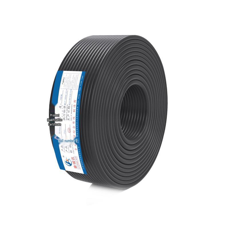 Certified Pure Copper Shielded Audio Cable - 2-Core RVVP, 3-Core Signal, 4-Core Control, 2*1.0