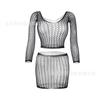 Sex stockings mesh one-piece hip skirt sexy underwear