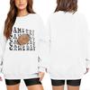 Unisex Lightweight Long Sleeve Neck Sweatshirt with Fashion Print for Everyday Wear