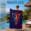 Pogoń Football Crest Beach Towel, Quick-drying, Easy to Care for, Suitable for Both Fitness and Beach Vacations,Sports Essential
