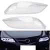 Pair of Clear Headlight Covers for 2006-2008 Mazda 6 (MA2502135/MA2503135)
