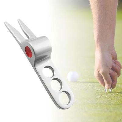 Golf Divot Repair Tool Fork Lawn Prong Putting Green for Gifts