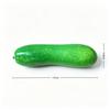 Realistic Foam Fruit & Vegetable Decor: Faux Pumpkin, Chili, Carrot Props