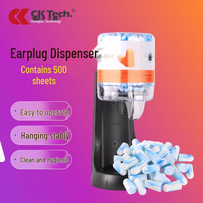 CK-Tech Earplug Dispenser with 250 Earplugs