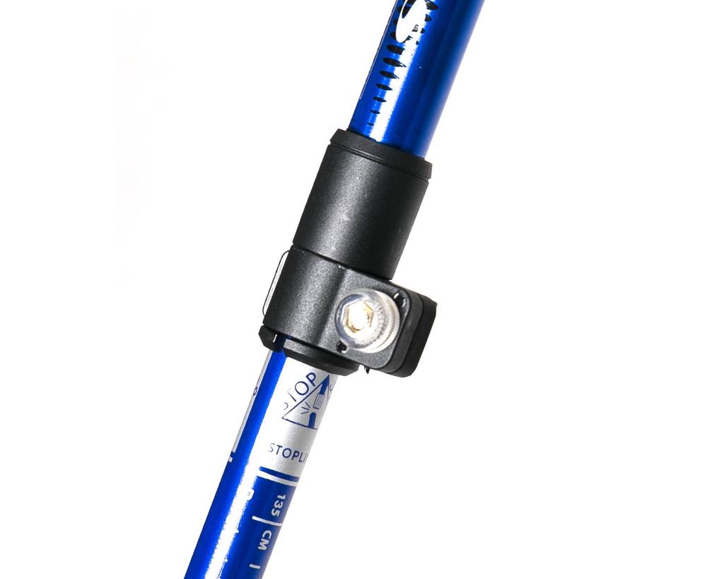 5-Section Folding Hiking Poles - Lightweight Aluminum Trekking Sticks, Non-Slip Portable Walking Poles for Men and Women