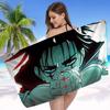 Jujutsu Kaisen Choso Yuji Microfiber Blanket Quick Drying Beach Towels Oversized Printing Super Absorbent Pool Towel Blanket