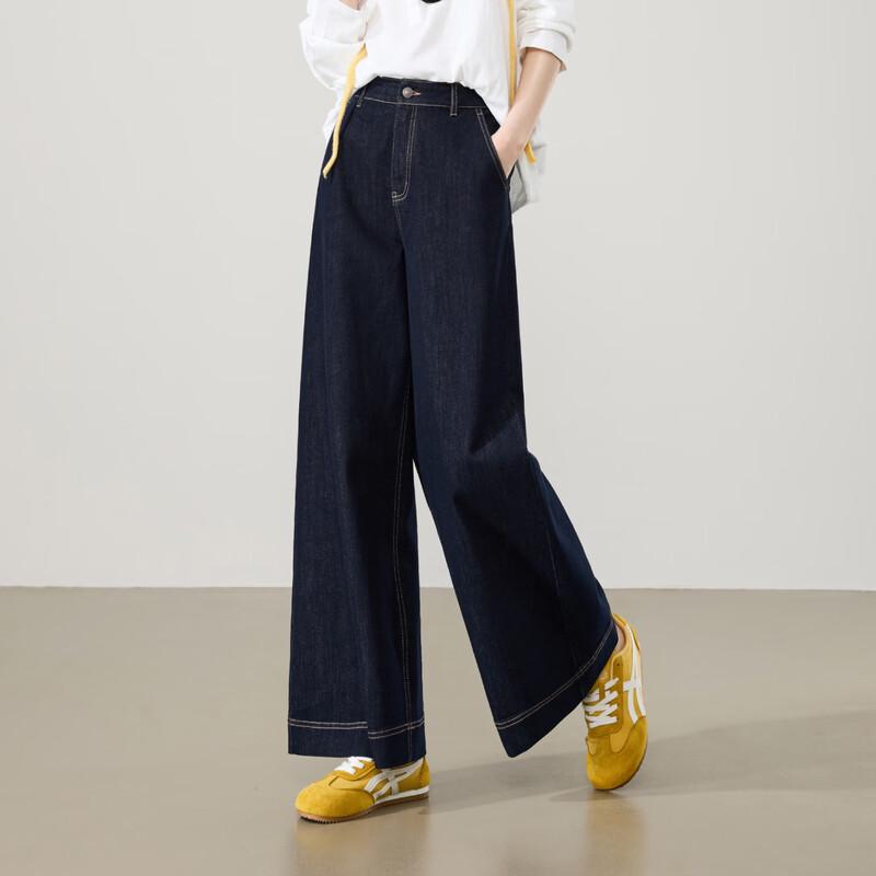 Esey Women s Lyocell Blend Wide-Leg Cropped Pants 31