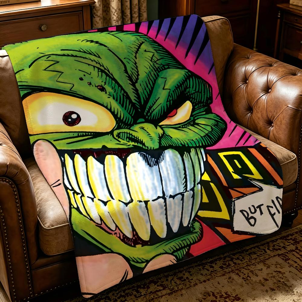 movie T-The Mask-k Throw Thick Comfort Flannel Quilt, Multi-scene Use Indoor Outdoor Daily Nap