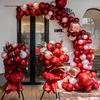 National Day Decorative Balloon Column & Flower Basket for Event Atmosphere