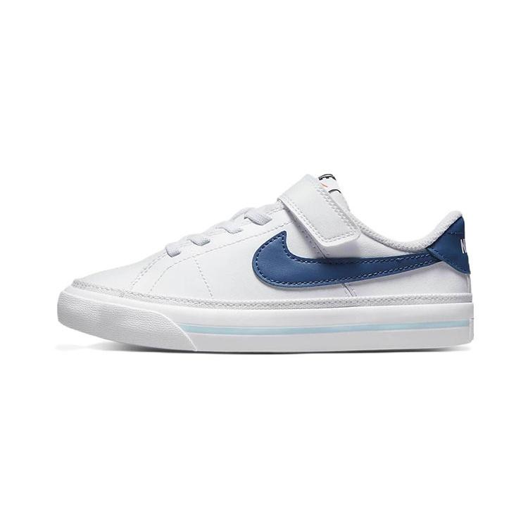 (PS) Nike Court Legacy  White Mystic Navy  Kids  DA5381-113 EU 28