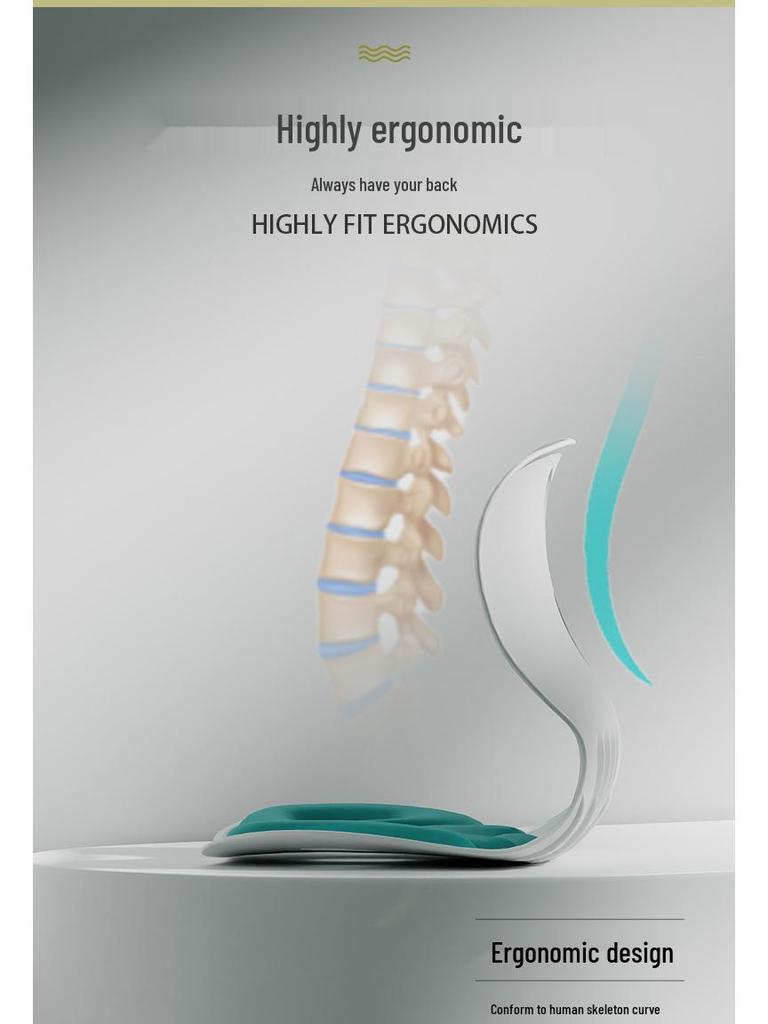 Blütenblatt Haltungskorrektor: Bequemes Lendenstützkissen für alle Altersgruppen