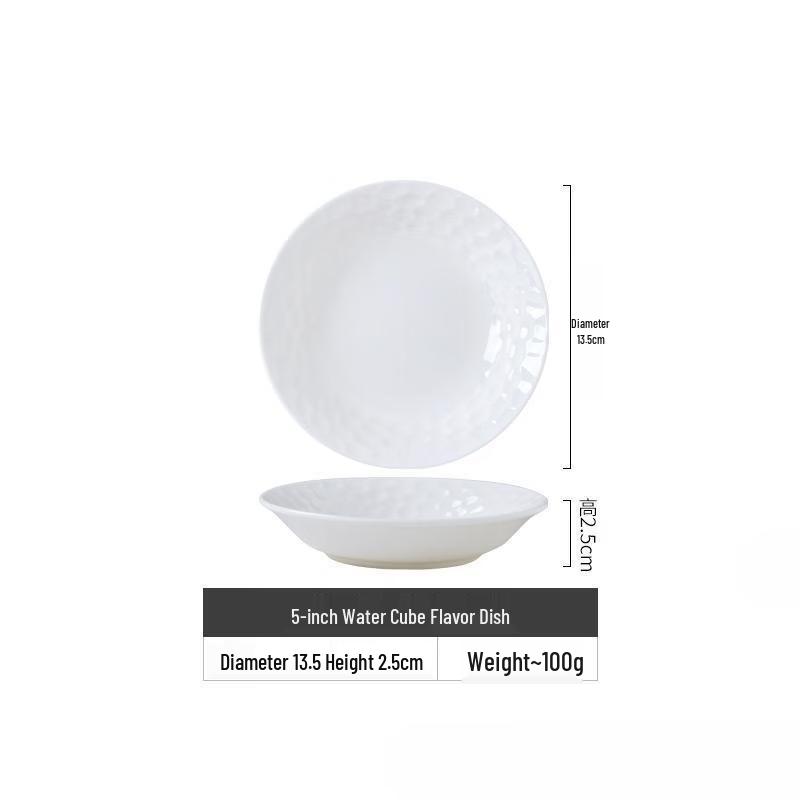 Zhi Shi Jingdezhen Chinese Bone China Dumpling Plate