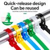 Nylon Flame Retardant Releasable Cable Ties 8*250mm, Reusable, Factory Direct Supply, Preferential Price
