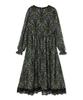 Penfield Pattern Lace Detail Dress Green_Fs2Ws80F