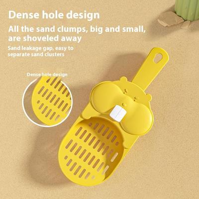 Niedlicher tragbarer kleiner Hamster Eichhörnchen Kleintier Streuschaufel Toilette Sandkelle Reinigungsspaten Haustier Reinigungszubehör