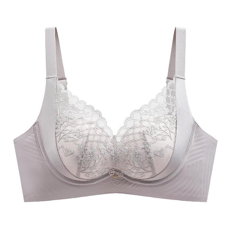 

Сборный бюстгальтер Женский дышащий с чашками с отверстиями Пуш-ап Кружевной регулируемый бюстгальтер 40/90B фиолетовый