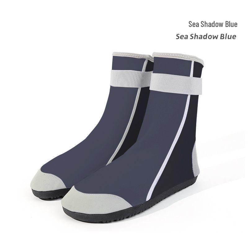 Unisex Quick-Dry Non-Slip Beach & Yoga High-Top Shoes: Soft, Cut-Resistant, Ideal for Swimming & Wading.