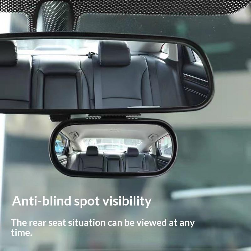 360 Degree Rear Side View Mirror Universal Wide Angle Convex Spot for Car Truck SUV  Spot Solution