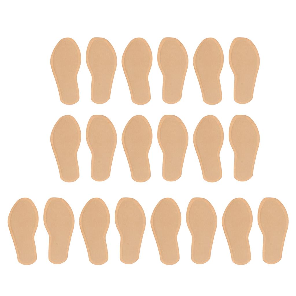 10 Pairs Foot Insoles Warmer Disposable Air Activated Hot Compress Odorless Ultrathin Insoles for Men 40‑43