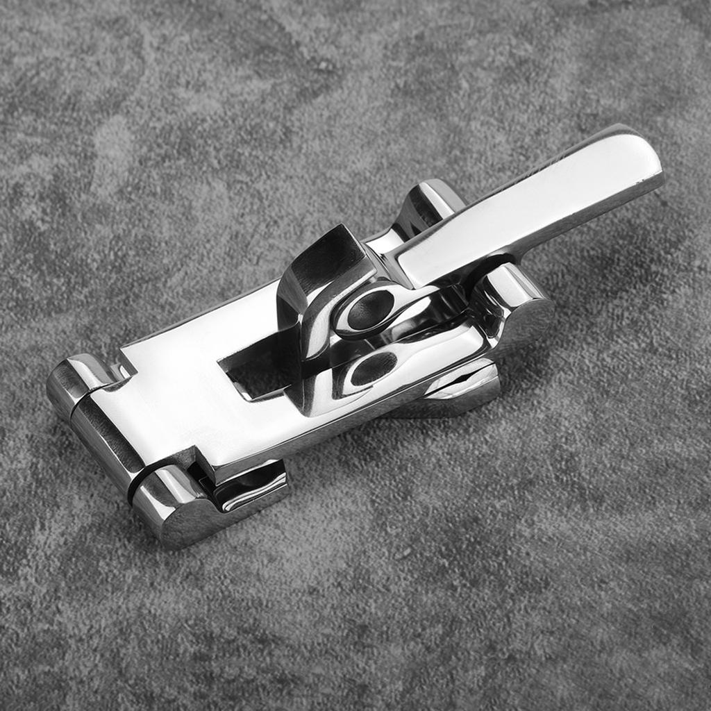 High Quality 316 Stainless Steel Boat Hatch Latch Anti Rattle Latch Clamp 120MM