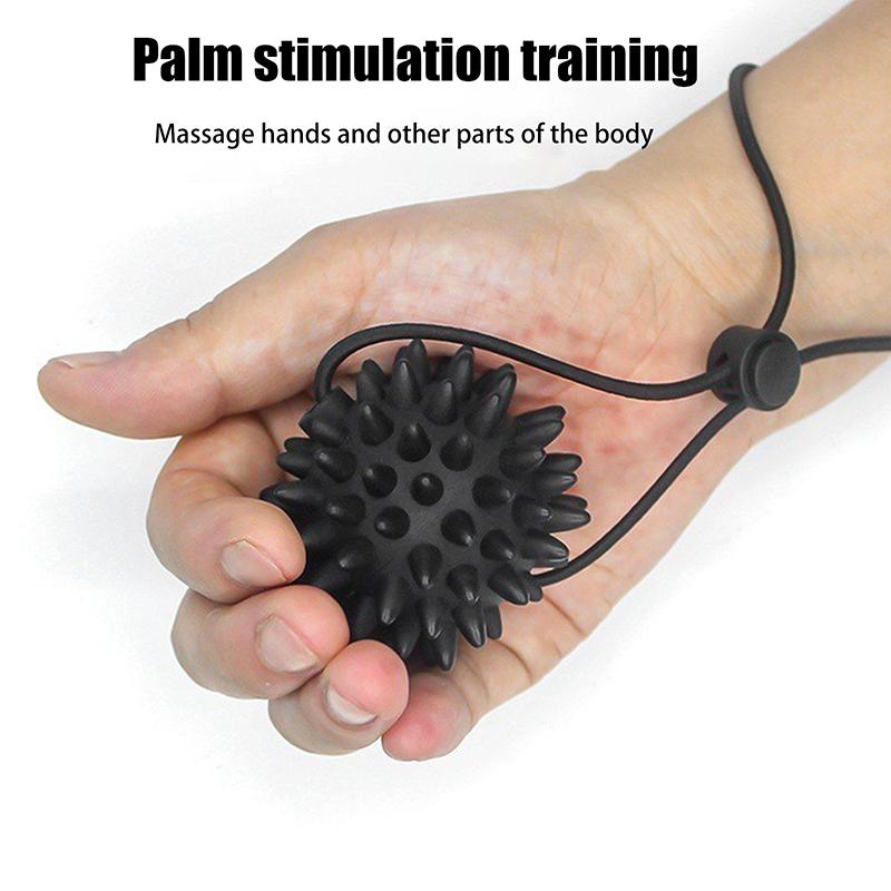 1Pc Massage Ball Tactile Touch Ball Hand And Foot Muscle Relaxation Grip Strength Training Rehabilitation Soft Thorn Ball