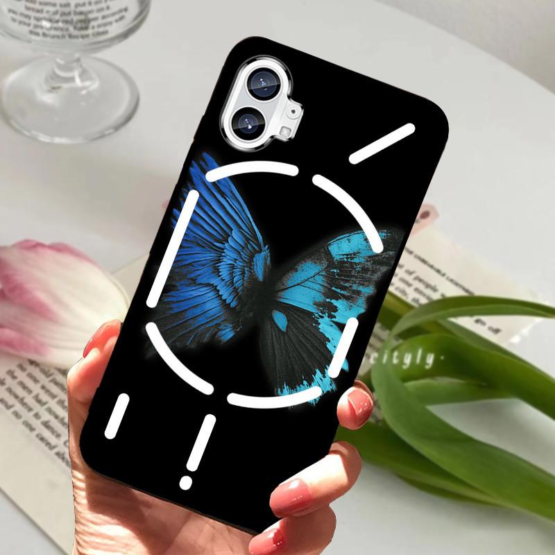 Hülle Für Nothing Phone 1 Hülle Stoßfest Schwarzer Bumper Rückseite Handyhülle Für Nothing Phone 2 Eins zwei Hülle Funda Nothingphone2