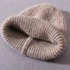 Baby rabbit velvet classic striped boys and girls knitted hat autumn and winter soft waxy cute wool hat to keep warm