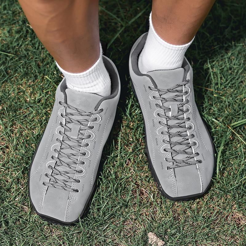 MCTIN Men Sneakers Unisex Fashionable Wide Barefoot Shoes Women Outdoor Off-road Hiking Shoes Lightweight Breathable Walking Shoes