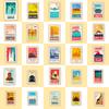 50 World Landmark Graffiti Stickers for Laptops, Bicycles & Cars