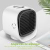 2 Types Air Cooler Fan Mini Desktop Air Conditioner with Night Light Mini USB Water Cooling Fan Humidifier Purifier Multifunction Summer