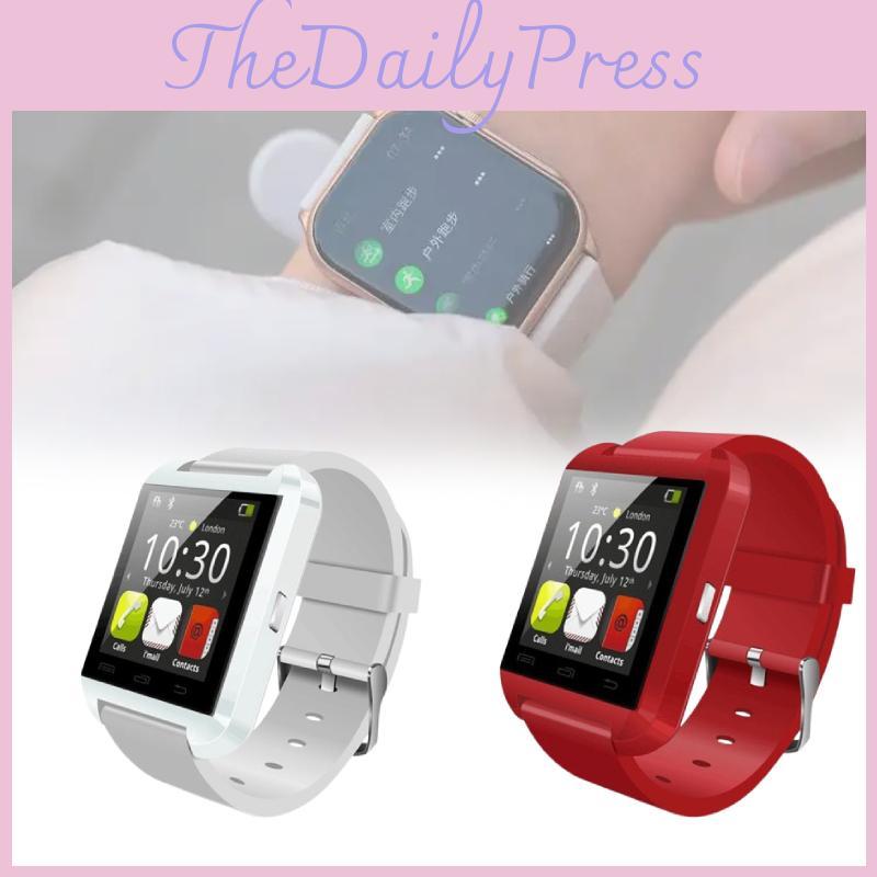For U8 Smartwatch With Touch Control And Step Counter For Adults Fitness