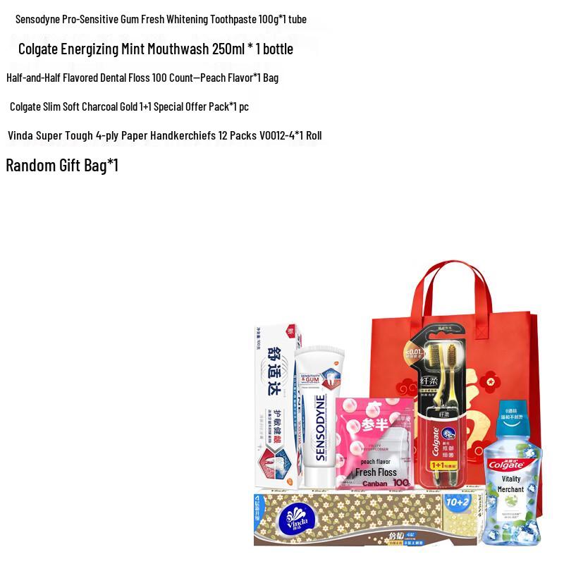 Sensodyne Sensitivity Relief Freshness Oral Care Gift Set