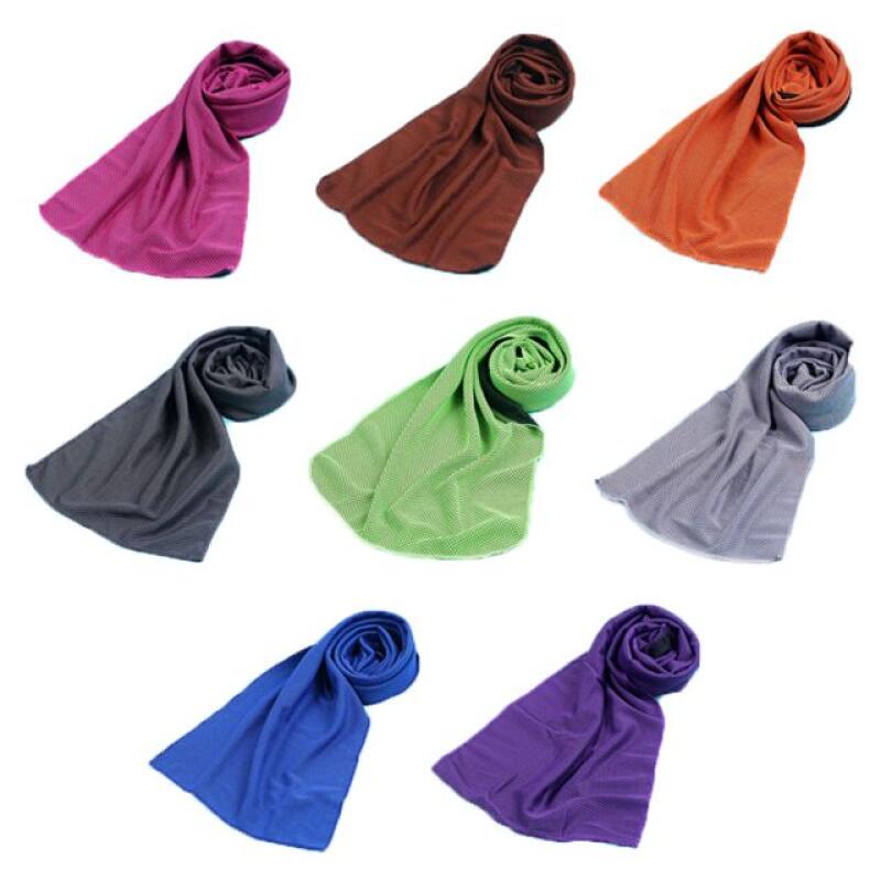 Cool Summer Cool Towel Hiking Sports Ice Towel [WC16277] Gray 1P