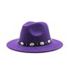 Woolen Hat Ethnic Style Jazz Hat Retro Black Woolen Top Hat Jz-71