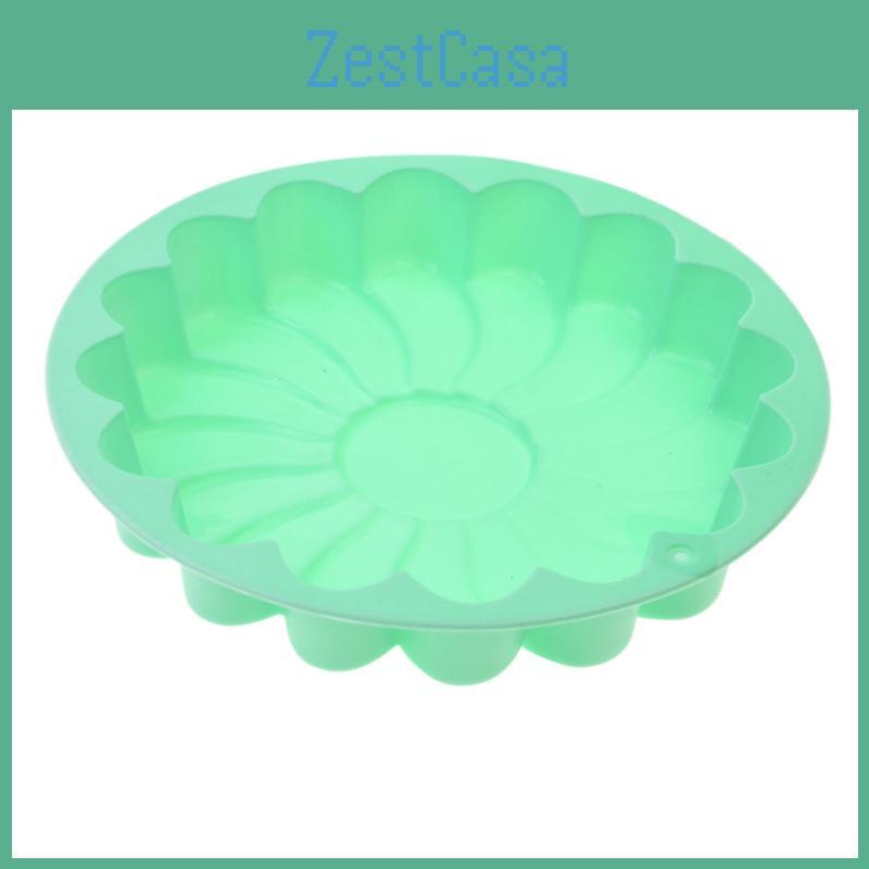 Premium Silicone Round Flower Cake Mould For Delicious Cakes And Confections