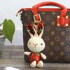 Children's Toy Rabbit Plush Doll Small Pendant Doll Backpack Cute Doll School Bag Keychain