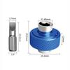 Mini Ratchet Screwdriver 1/4 Inch Socket Bit Adapter Compact Portable Anti Slip Hand Tool For Electronic Equipment Repair
