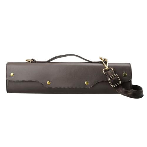 

NOLITOY Flute Bag, 2-Way Handbag/Shoulder Bag, Stylish, Durable, and Portable, 44 x 10.2 x 6.8 cm, Coffee Color