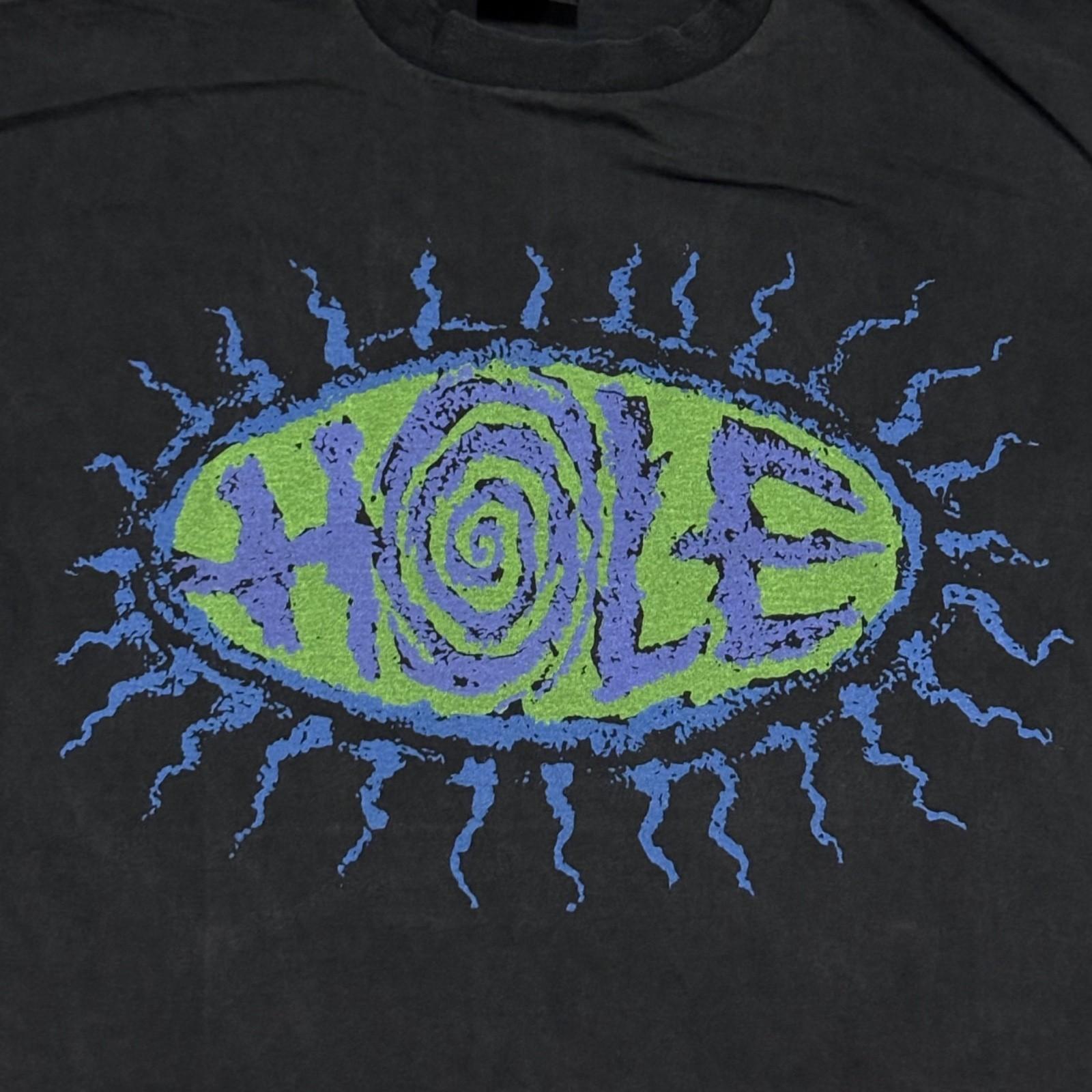 HOLE Vintage LIVE THRU THIS 1995 USE ONCE AND DESTROY 90s Band L Shirt REPRINT L