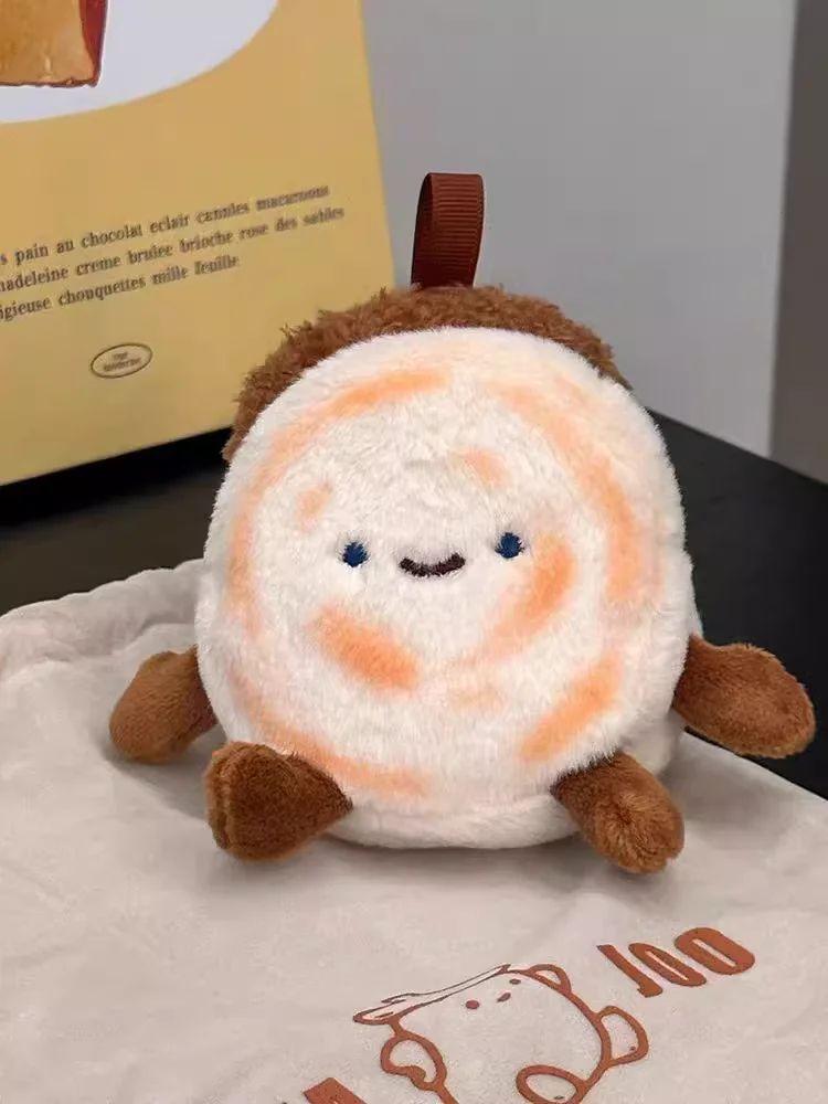 Burger Cinese Carino Panino Carne Panino Carne Patty Bambola Shaanxi Anwen Panino Creativo Ciondolo Bambola di Peluche Souvenir Ciondolo per Coppia Regalo