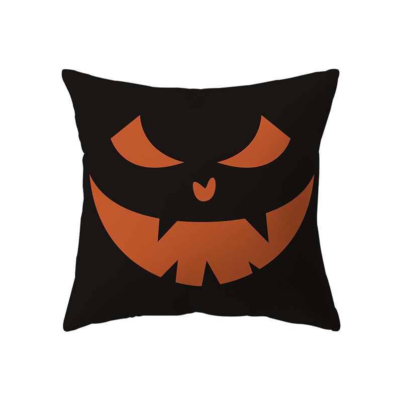 Pumpkin Collection Halloween Theme Pillow Cover Sofa Cushion  Holiday Gift Party Decoration Home Decor