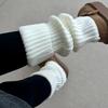 Y2K Lolita Leg Warmers Cotton Wool Foot Cover Cute Stacked Socks  Women