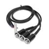 Motorcycle Handlebar Switch LED ON OFF Button IP65 Waterproof for Headlight Horn Turn Signal