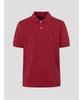 Binpolmen [Essential] Pique Collared Short Sleeve T-Shirt Red