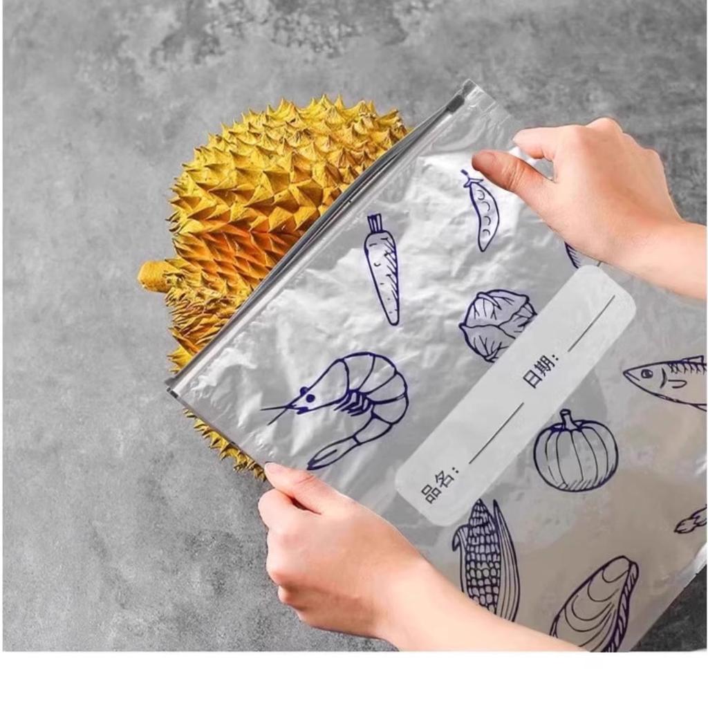 Airtight Freezer Bags for Fresh Food and Meat Storage